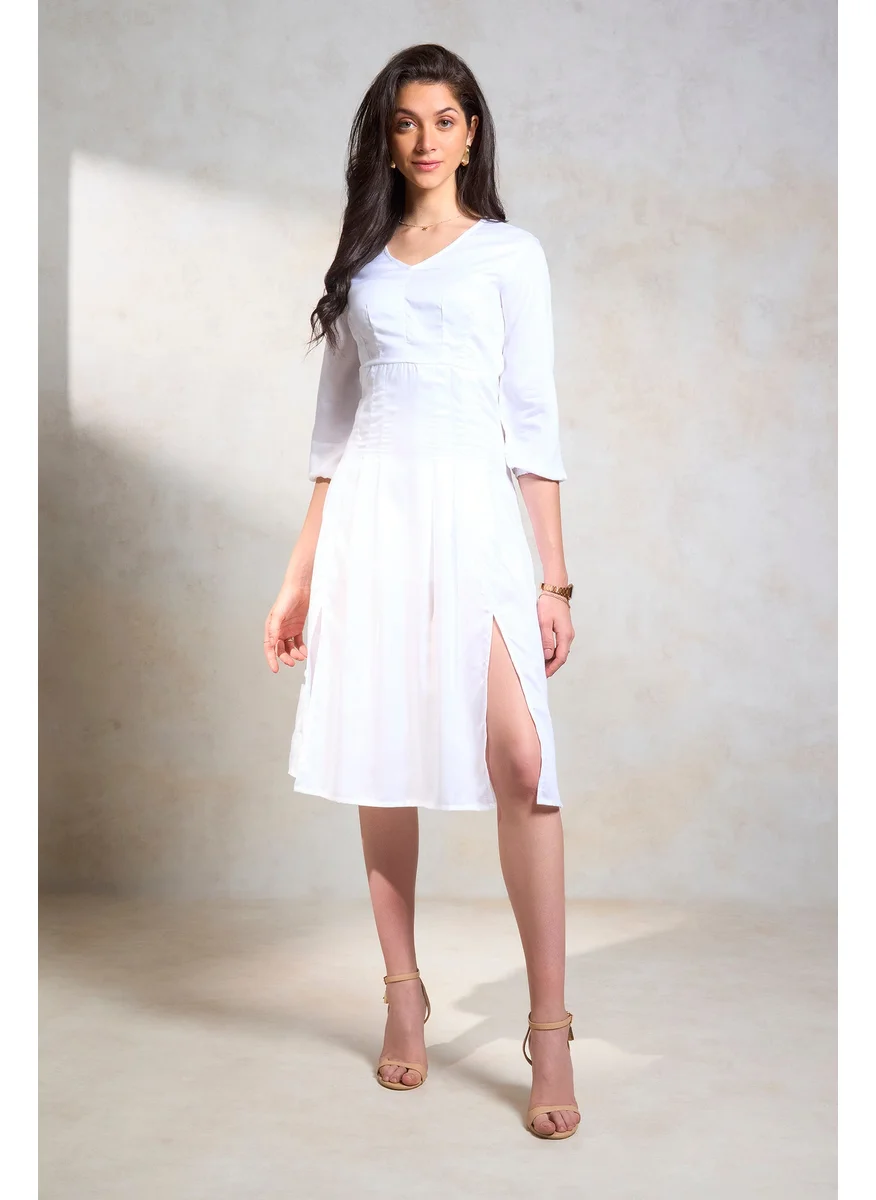 Virgio Virgio Fit & Flare Dress