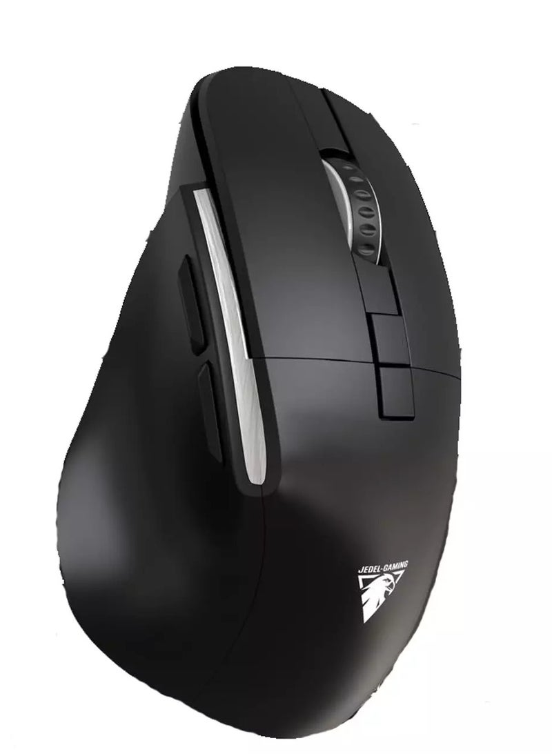 JeDEL - CP102 Mouse - Optical Sensor 3600 DPI - 7 Buttons Braided cable - silent clicks - Image 1