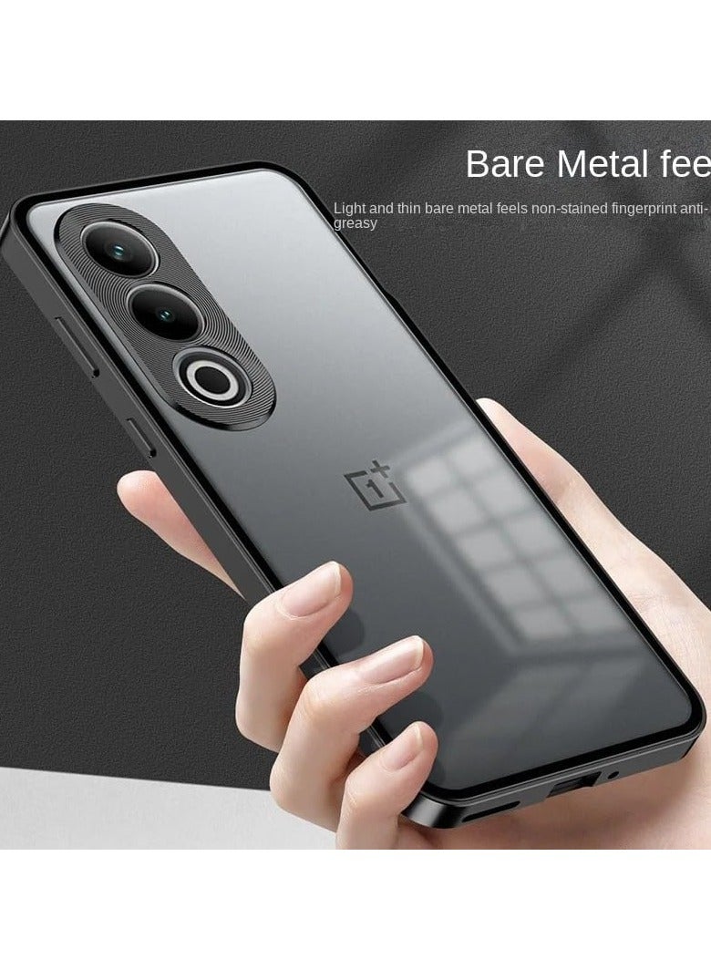 general Case Compatible with OnePlus Nord CE4 Case, Premium Metal Frame Detachable Back Cover Luxury Magnetic Metal Shockproof Protective Cover for OnePlus Nord CE4 - Image 3