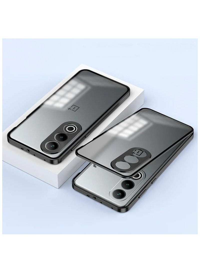 general Case Compatible with OnePlus Nord CE4 Case, Premium Metal Frame Detachable Back Cover Luxury Magnetic Metal Shockproof Protective Cover for OnePlus Nord CE4 - Image 1