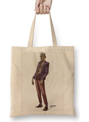 Print Shop Frank Tote Bag Long Handle