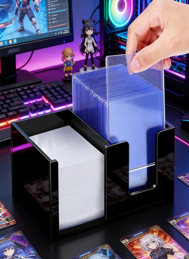 tutata Acrylic Toploader Holder and Penny Sleeve Holder, Top Loader Storage Box - Image 4