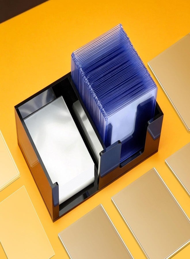 tutata Acrylic Toploader Holder and Penny Sleeve Holder, Top Loader Storage Box - Image 2