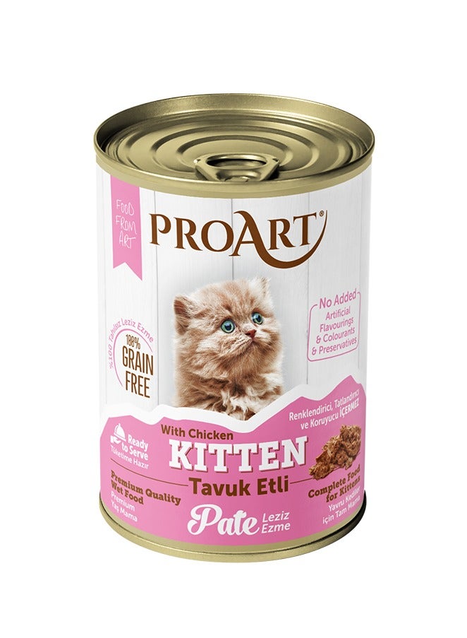 Proart Kitten Pate With Chickens 400g