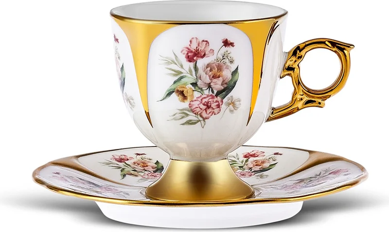 Karaca Söke Coffee Cup Set for 2 People 90 ml