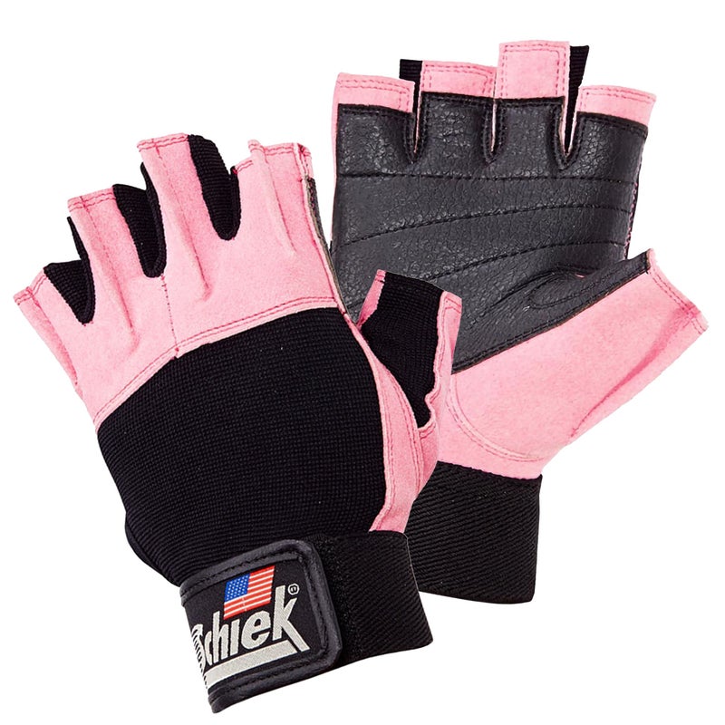 Schiek Sports Model 540 Womens Gloves - Pink Weightlifting Gloves for Women - Image 1