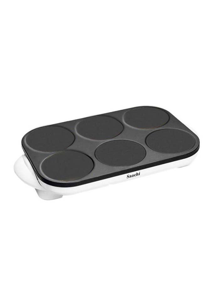 ساتشي ماكينة صنع البان كيك والكريب الصغير 2 في 1 طراز NL-CM-1850-WH 1000 W NL-CM-1850-WH أبيض - Image 5