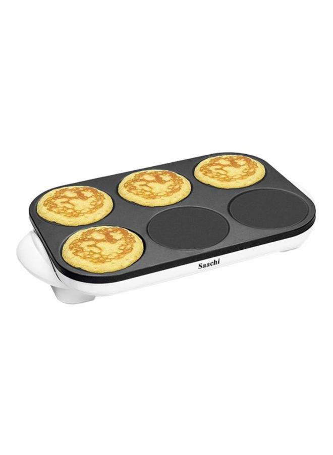 ساتشي ماكينة صنع البان كيك والكريب الصغير 2 في 1 طراز NL-CM-1850-WH 1000 W NL-CM-1850-WH أبيض - Image 3
