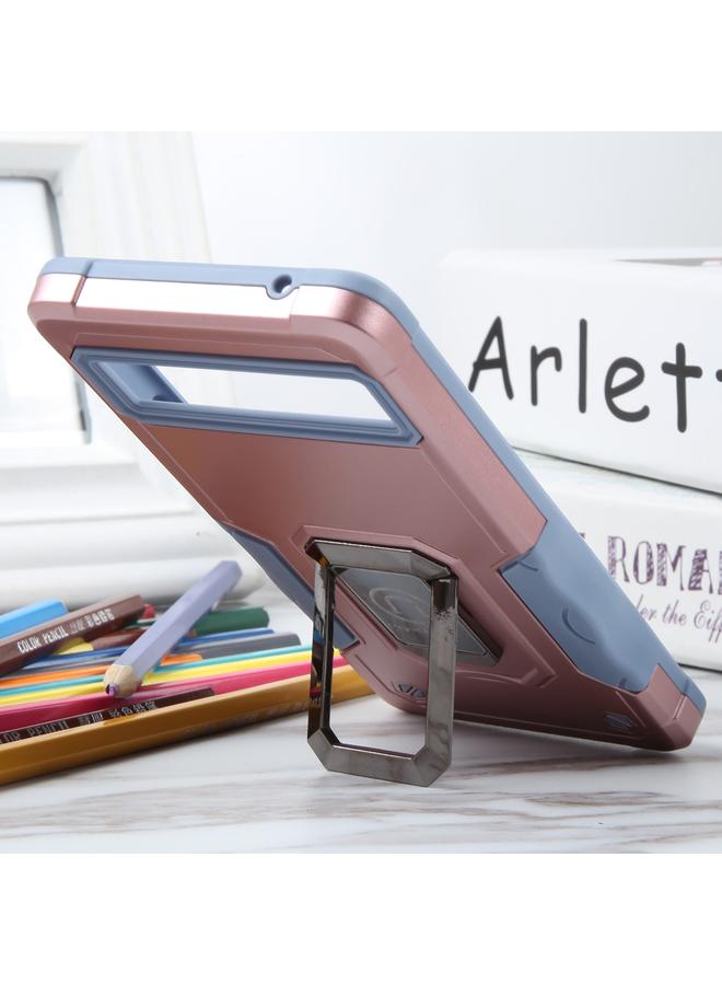 زبون جراب لهاتف Google Pixel 7a جراب هاتف مضاد للانزلاق ومقاوم للصدمات مع حامل حلقي - Image 4