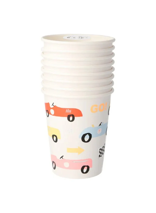 Meri Meri Race Car Party Cups