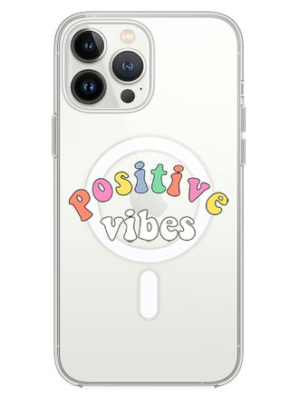 Magnetic Case for iPhone 13 Pro Max 6.7-inch Compatible with MagSafe Wireless Charging, Shockproof Phone Bumper Cover Positive Vibes copy - pzsku/Z91B59D7AED0DEB7D6A48Z/45/_/1700219885/41a6fe67-be83-42c9-922f-792ec5fb85e0