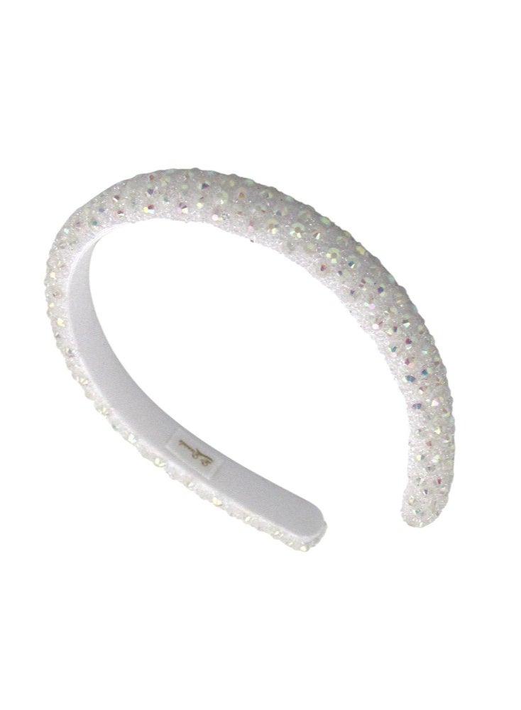 Bidani Crystal-embellished Headband - White - Image 2