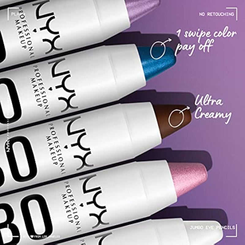 NYX PROFESSIONAL MAKEUP Jumbo Eye Pencil, Eyeshadow & Eyeliner Pencil - Cottage Cheese - Image 2