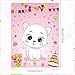 PLULON Cat Party Game for Kids Pin The Hat Bow Tie on The Cat Birthday Game Poster for Boy Girl Birthday Summer Party Favors Wall Decorations Classroom Activities - Image 4