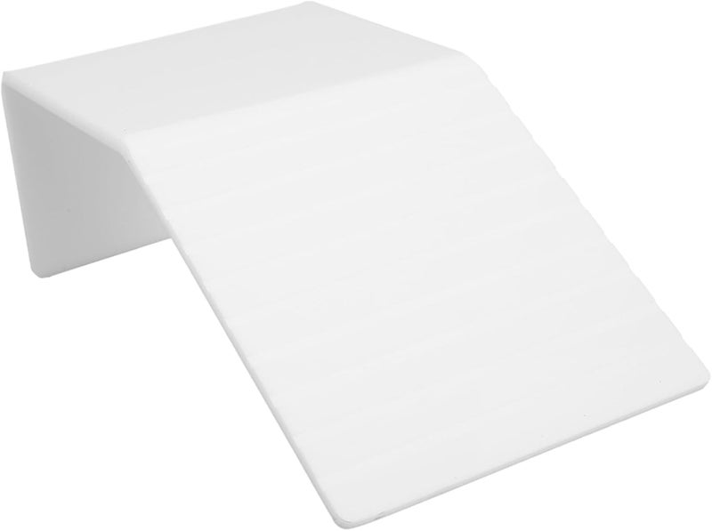 Turtle Basking Platform, Reptile Basking Platform, Acrylic Basking Terrace for Aquatic Turtles with Anti - Slip Ramp, Stable Hideout and Climbing Area for Turtle Tank Aquarium (L) - Image 5