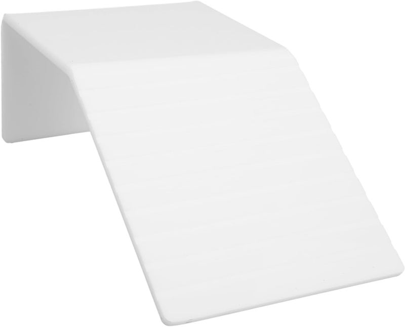 Turtle Basking Platform, Reptile Basking Platform, Acrylic Basking Terrace for Aquatic Turtles with Anti - Slip Ramp, Stable Hideout and Climbing Area for Turtle Tank Aquarium (L) - Image 2