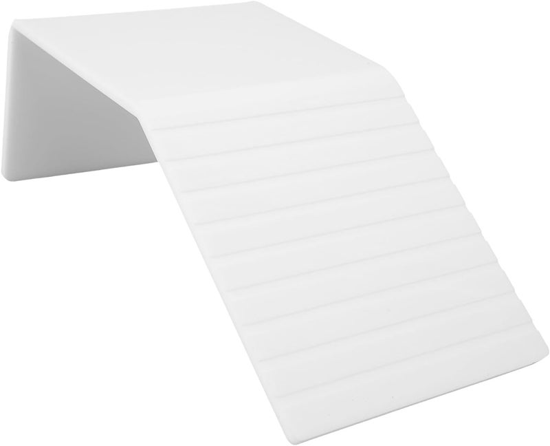 Turtle Basking Platform, Reptile Basking Platform, Acrylic Basking Terrace for Aquatic Turtles with Anti - Slip Ramp, Stable Hideout and Climbing Area for Turtle Tank Aquarium (L) - Image 1