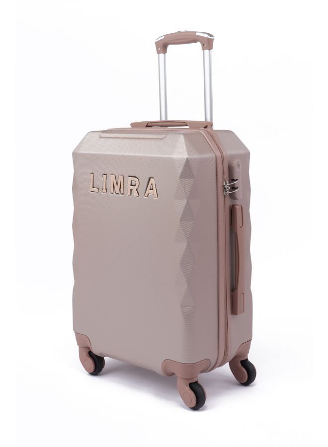 ليمرا طقم شنط سفر مكون من 5 حقائب أمتعة ذهبي - Image 2