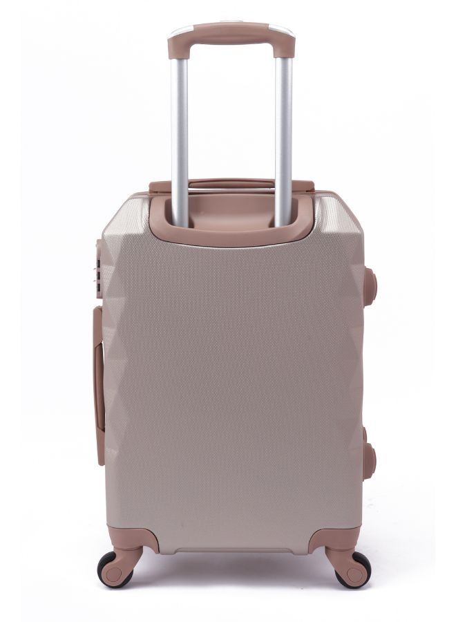 ليمرا طقم شنط سفر مكون من 5 حقائب أمتعة ذهبي - Image 3