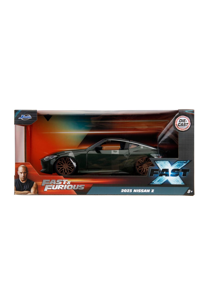 Jada Toys Fast & Furious Fast X 1:24 2023 Nissan Z Die-Cast Car, Toys for Kids and Adults  - Image 5