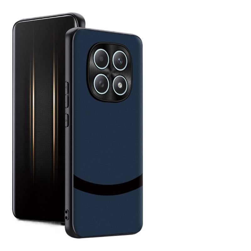 BB غطاء واقي، ملمس جلد حماية من السقوط، مقاوم للصدمات لـ Redmi Note 14 Pro باللون الأحمر - Image 1