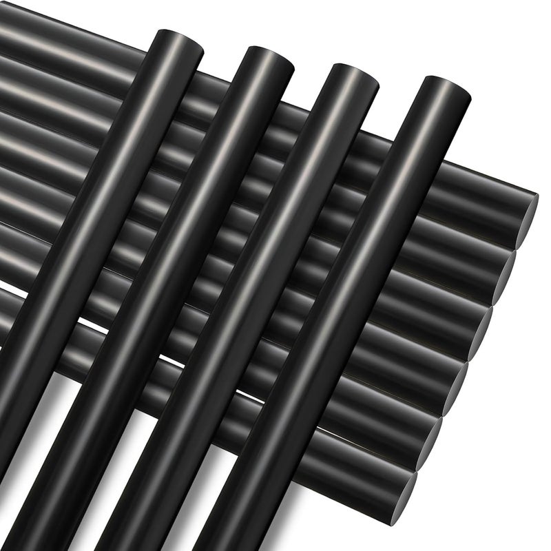 CroBlissful 60 Pcs Paintless Dent Repair Glue Sticks PDR Glue Hot Sticks Paintless Dent Repair Tool for Car Restoration Remover Tool Set (Black) - Image 1
