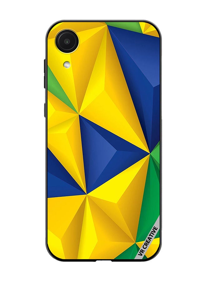 VR CREATIVE Protective Case Cover For Samsung Galaxy A03 Core Texture Design Multicolour - Image 1