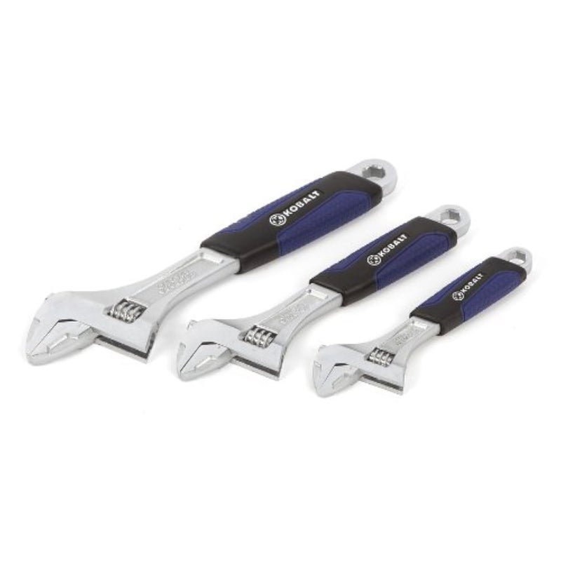 Kobalt 3-piece Adjustable Wrench Set - Image 1