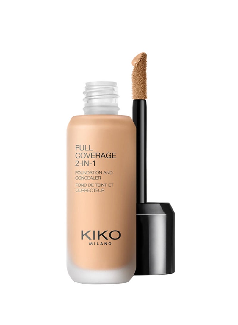 KIKO MILANO فونداسيون وكونسيلر 2 في 1 بتغطية كاملة - Image 1