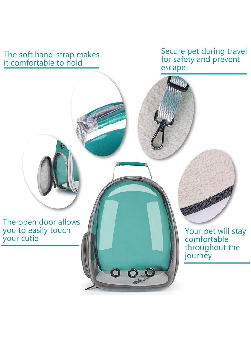 GT-Wheel Pet Carrier Backpack Transparent Airline Approved Bag  - Image 4
