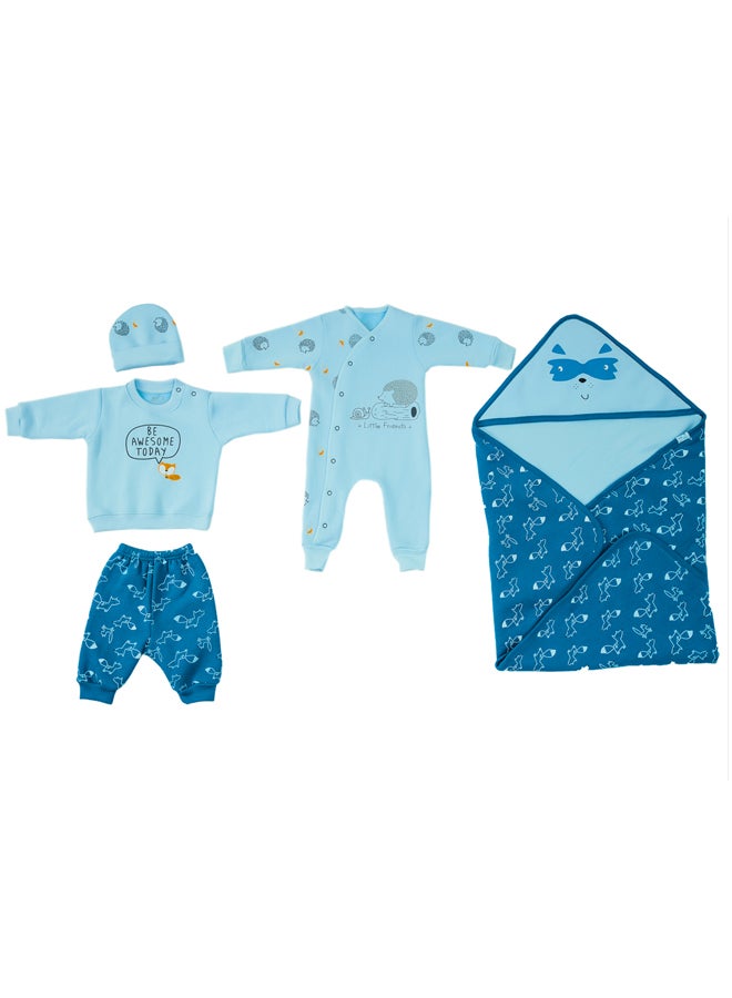 JOCKEY Baby Boy  Winter Gift Box Pack of 5 - Image 1