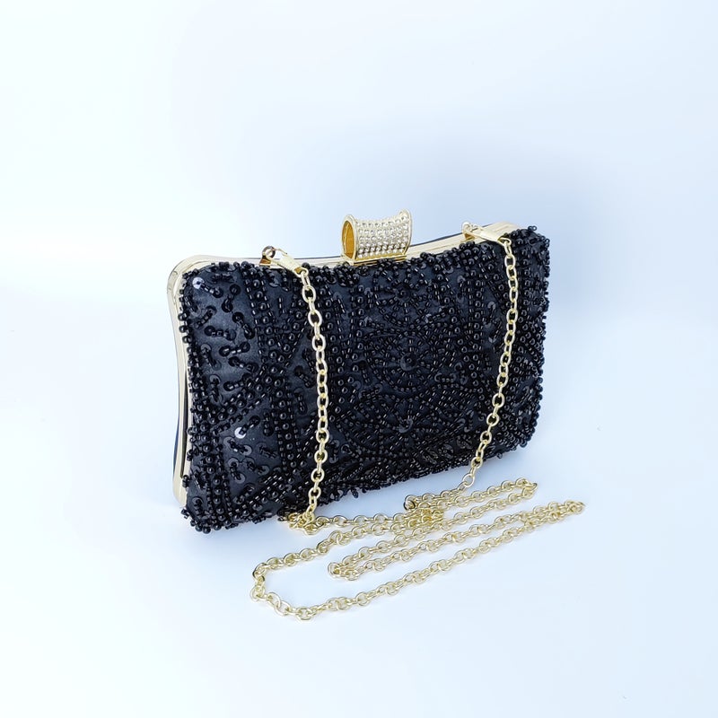 Selling Handmade Beaded Embroidered Bag Vintage Fashion Evening Bag Gift Bag Banquet Bag Cheongsam Bag - Image 1