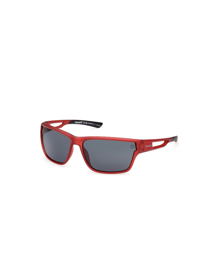 Men's Rectangular Shape  Sunglasses TB0000167D65 Lens Size: 65 Millimeter - Matte Dark Red - pzsku/Z91B6D4B484C2C189644EZ/45/_/1727713279/a86728a4-5568-4066-8bac-fa0869a70293