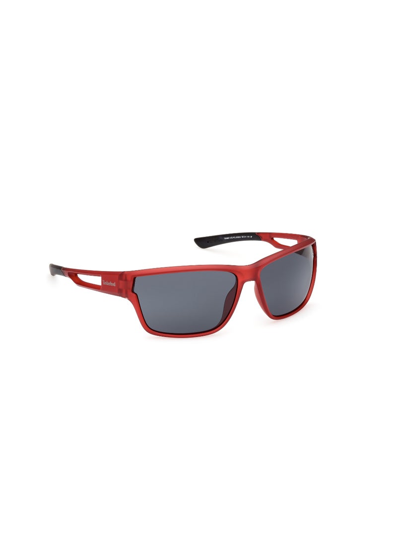 Men's Rectangular Shape  Sunglasses TB0000167D65 Lens Size: 65 Millimeter - Matte Dark Red - pzsku/Z91B6D4B484C2C189644EZ/45/_/1727713281/fcf42b52-1f2a-43d2-bd59-b617fa7ed3f6