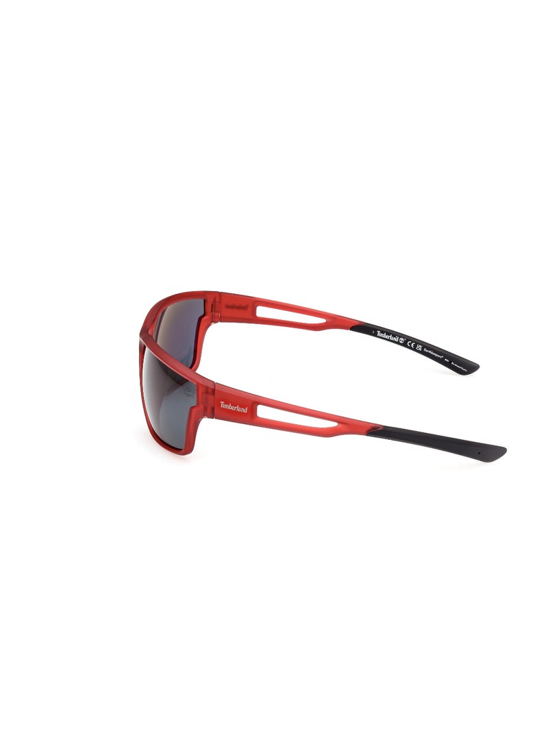 Men's Rectangular Shape  Sunglasses TB0000167D65 Lens Size: 65 Millimeter - Matte Dark Red - pzsku/Z91B6D4B484C2C189644EZ/45/_/1727713282/3b09d749-dbc0-4ff8-80a0-40f521655a23