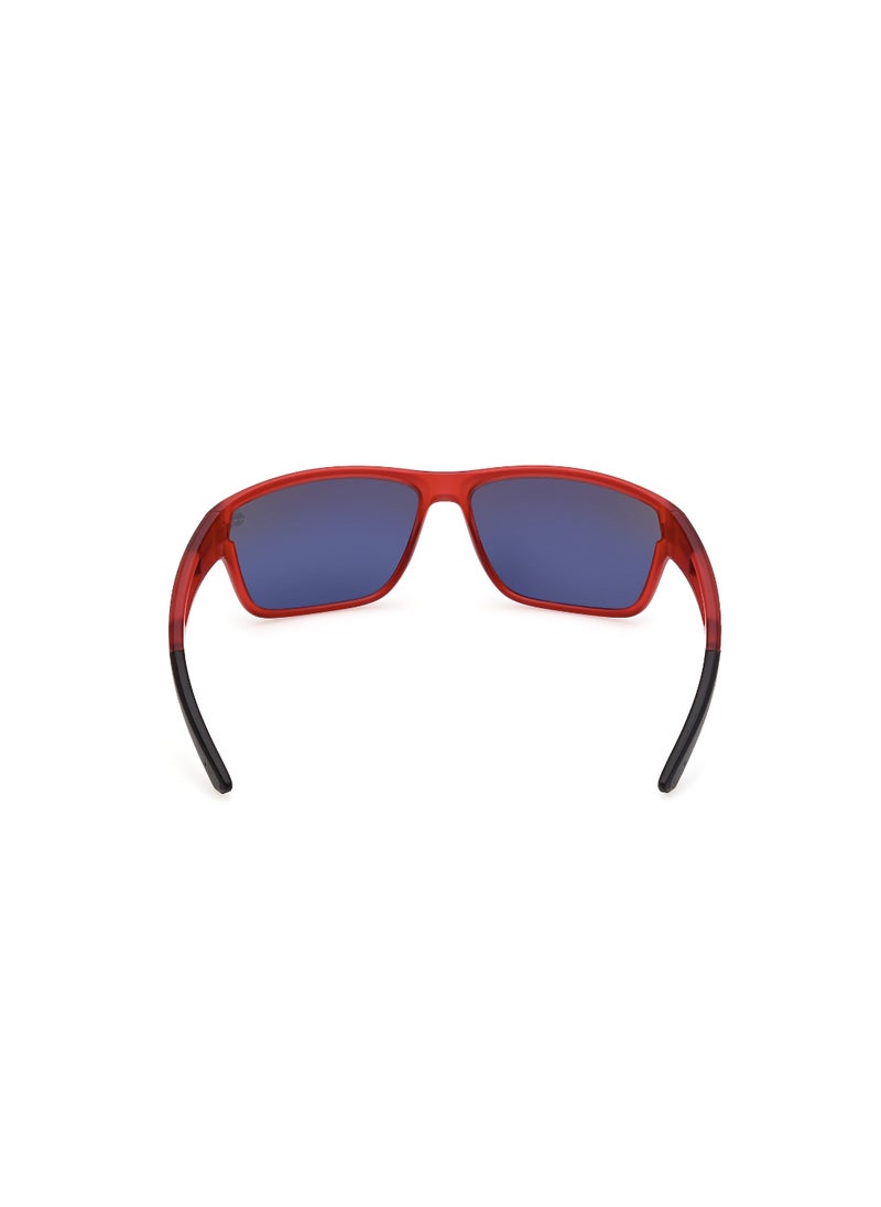 Men's Rectangular Shape  Sunglasses TB0000167D65 Lens Size: 65 Millimeter - Matte Dark Red - pzsku/Z91B6D4B484C2C189644EZ/45/_/1727713285/fa808422-98b0-459f-bf1e-8e13500f5b4f