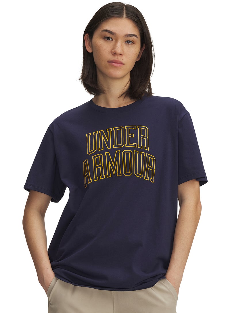 UNDER ARMOUR Rival Oversized Campus T-Shirt  - Image 1