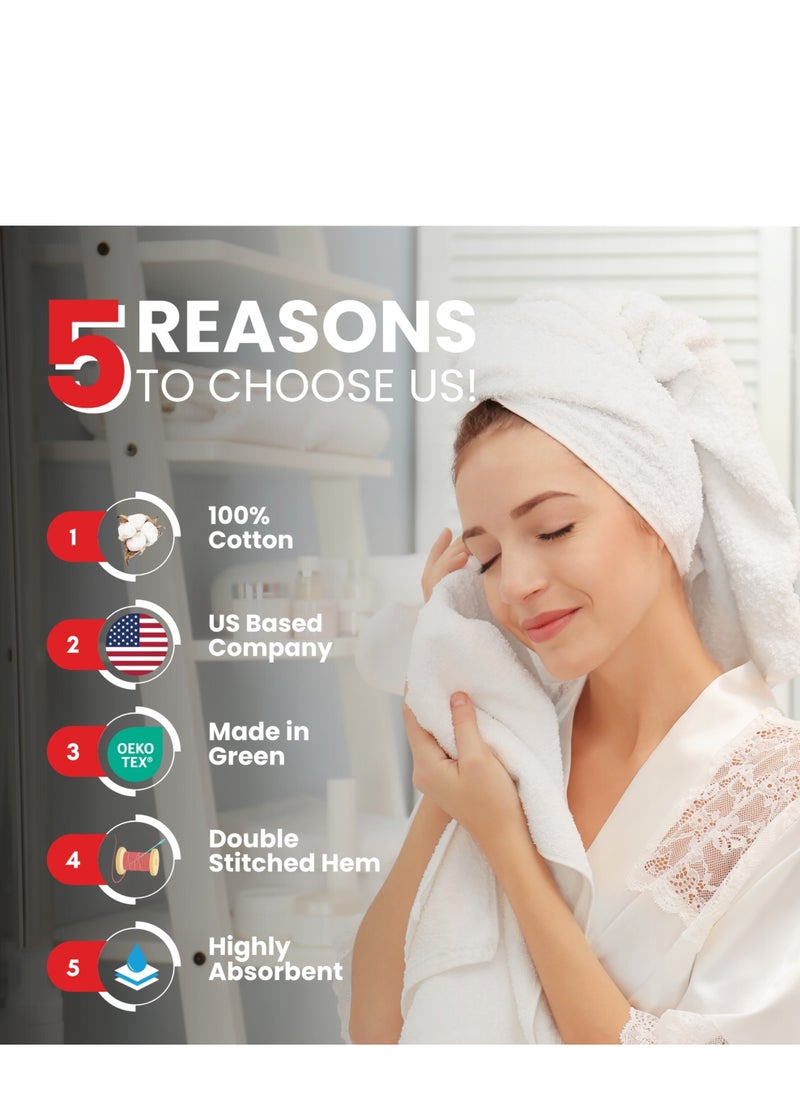 Infinitee Xclusives Premium Burgundy Hand Towels - Pack of 6, 16 x 28 Inches (41 x 71cm) Bathroom Hand Towel Set, Hotel & Spa Quality Hand Towels for Bathroom, Highly Absorbent and Super Soft Bathroom Towels by Infinitee Xclusives  - Image 2