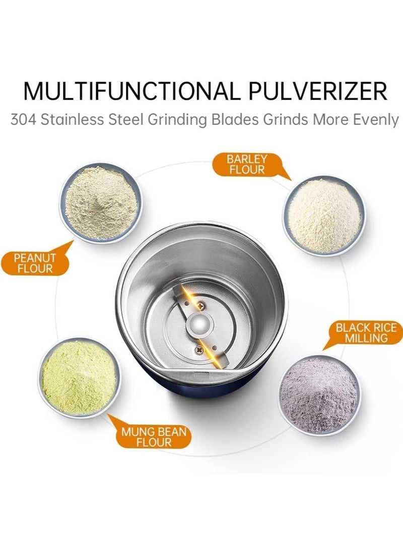 ELTRAZONE Electric Dried Spice and Coffee Grinder, Grinder and Chopper Crusher for Home,Detachable Cup, diswash Free, Blade & Cup Made with stianlees Steel - Image 5