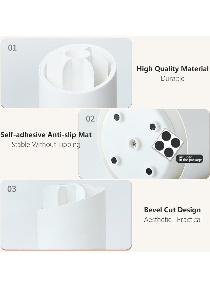 Makeup Brush Organizer 360° Rotating With dust cover