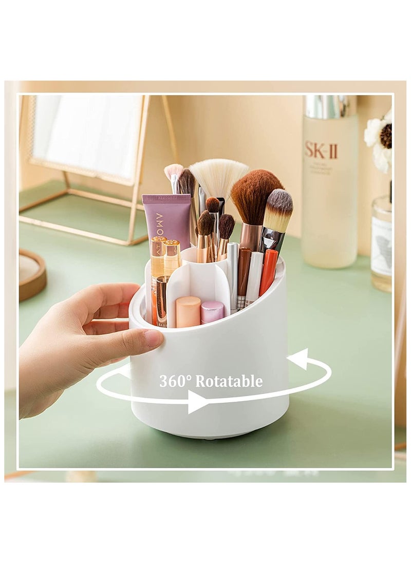 Makeup Brush Organizer 360° Rotating With dust cover