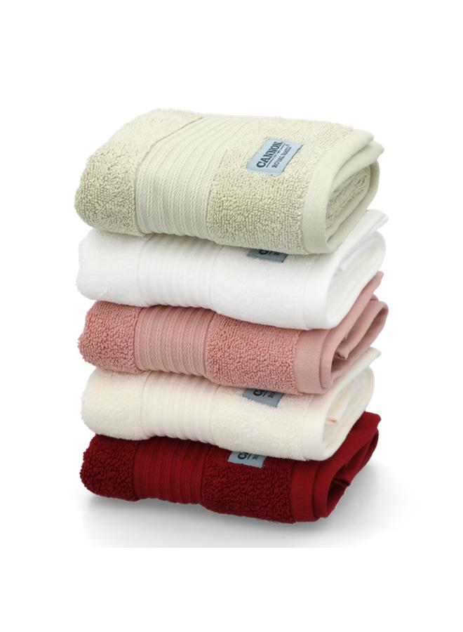 Cannon Highly Absorbent And Quick Drying Cotton Hand Towel Burgundy 41 X 66Cm - Image 5