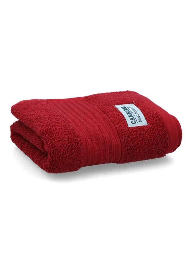Cannon Highly Absorbent And Quick Drying Cotton Hand Towel Burgundy 41 X 66Cm - Image 3