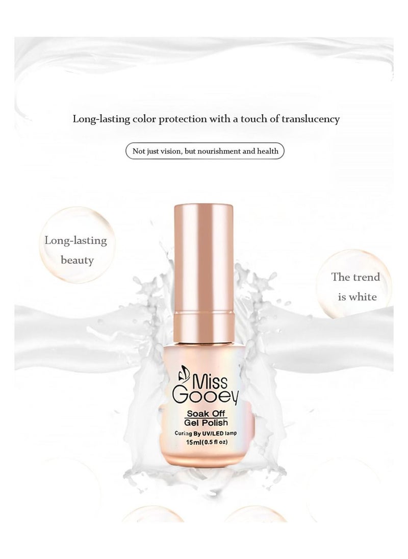 Miss Gooey - Nail Polish Removable Primer Frosted Seal Set - Image 1