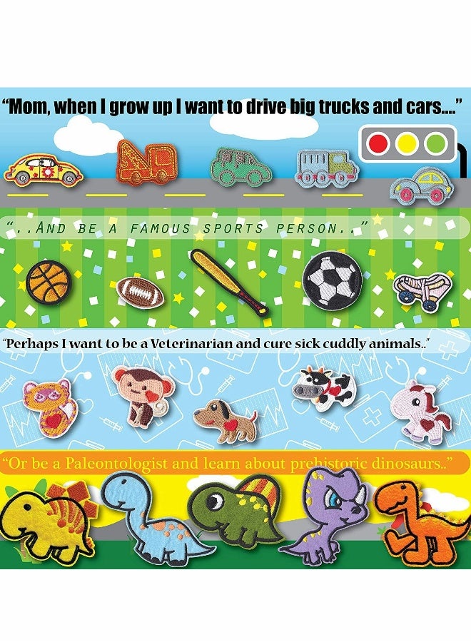 Patches for Clothing, 40 Pcs Cute Sewing On Patches - Image 3