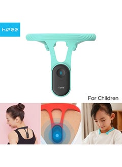 Hipee Posture Trainer and Corrector Smart Posture Correction Device Real-time Scientific Back Posture Monitoring Strapless Back Health Benefits and Confidence Builder for Adult/Kids Blue