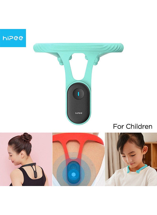 HiPee - Hipee Posture Trainer and Corrector Smart Posture Correction Device Real-time Scientific Back Posture Monitoring Strapless Back Health Benefits and Confidence Builder for Adult/Kids Blue - Image 1