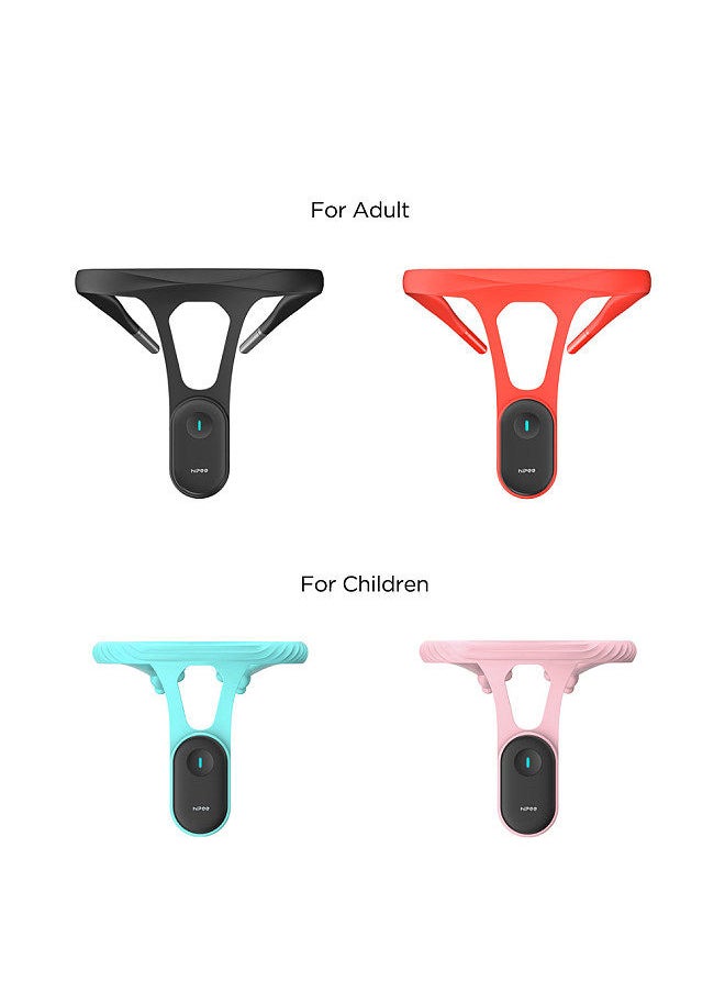 HiPee - Hipee Posture Trainer and Corrector Smart Posture Correction Device Real-time Scientific Back Posture Monitoring Strapless Back Health Benefits and Confidence Builder for Adult/Kids Blue - Image 1