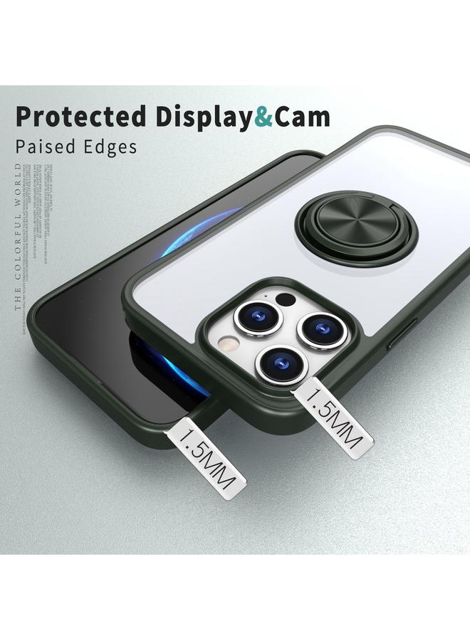 S-TOP Case For iPhone 15 Ring Holder PC Hybrid TPU Phone Case - Image 5