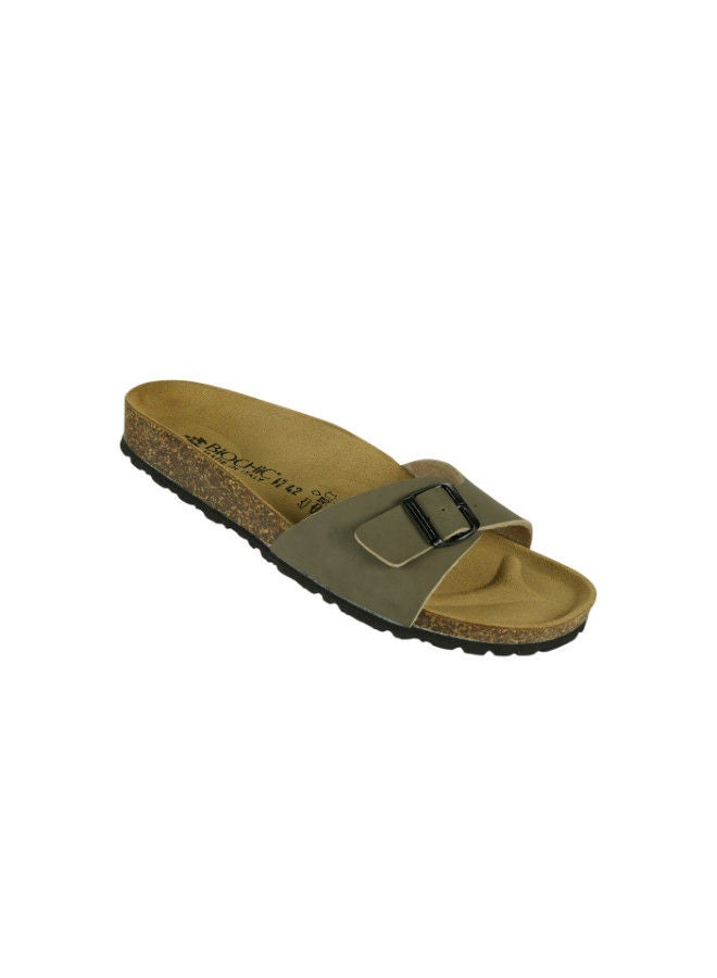 Biochic Mens Single Strap Sandals 012-395 1837M-Tortora - Image 1